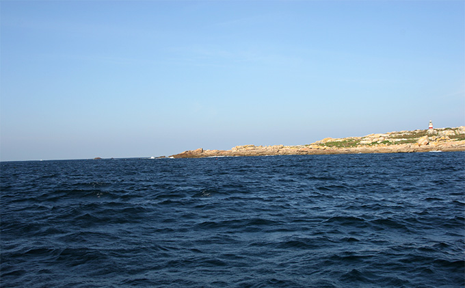 Punta Besugueiros y Piedra de Pegar desde el E