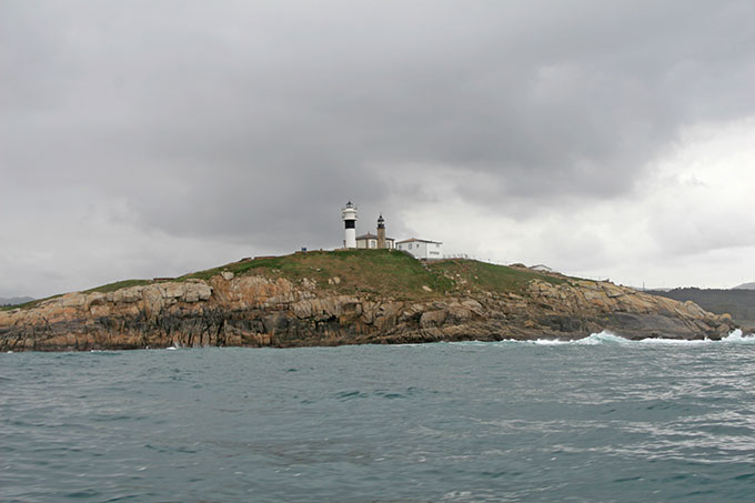 Faro de San Cibrao desde el N