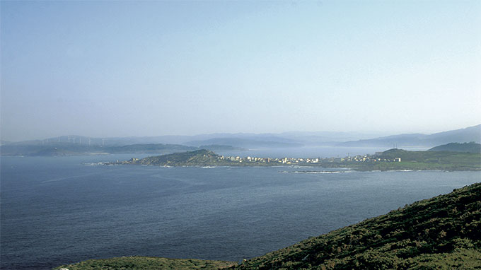 Muxía desde el Cabo Buitra