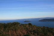 La costa hacia el E desde la Estaca de Bares