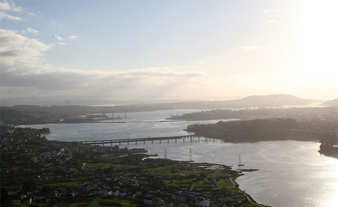 Interior de la Ría de Ferrol