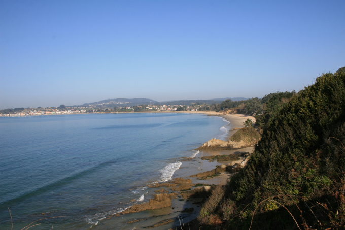 Playas de Seselle y Raso. Ensenada de Ares