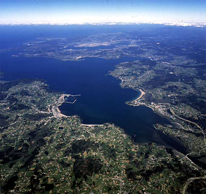 Vista general de la Ría de Ares y Betanzos