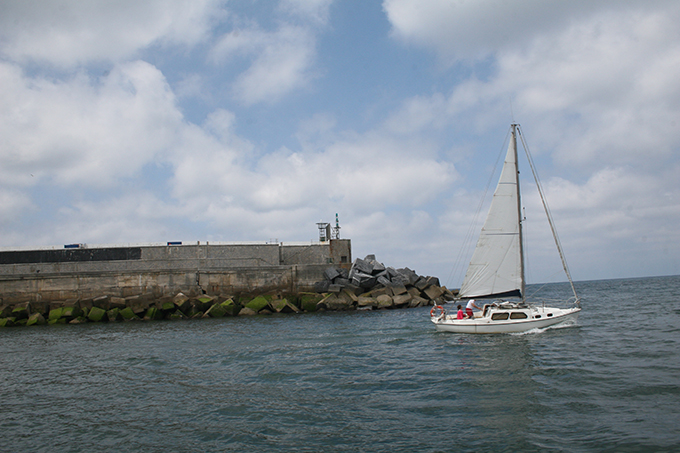 Puerto de Ondarroa. Bocana