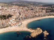 Peñón de Sa Palomera. Inicio de la Costa Brava. Blanes