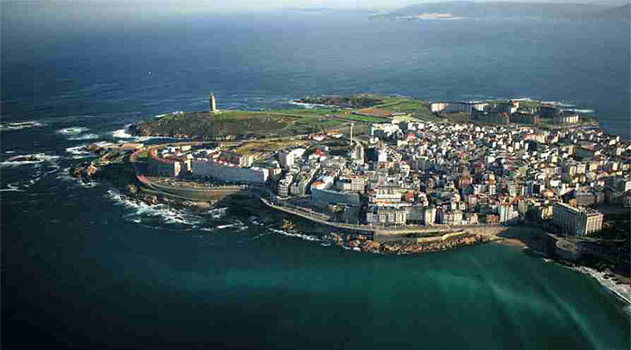 Península de Punta Herminia. Torre de Hercules