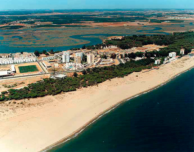 Playa Central. Isla Cristina