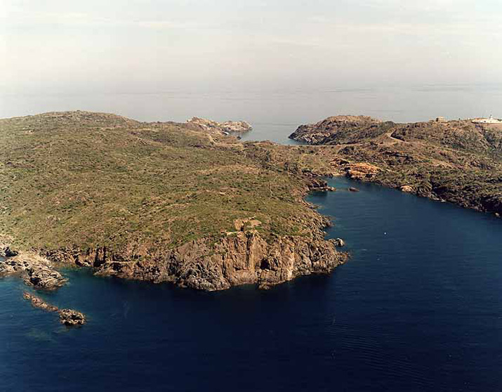 Cala Galladera y calas al S de Cap de Creus