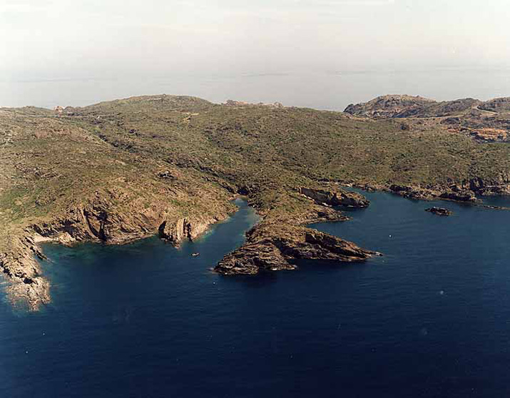 Cala Galladera y calas al S de Cap de Creus