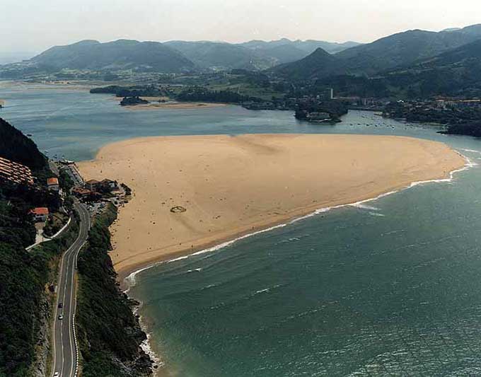 Playa de Laida. Ibarrangelu. Reserva de la Biosfera de Urdaibai. 