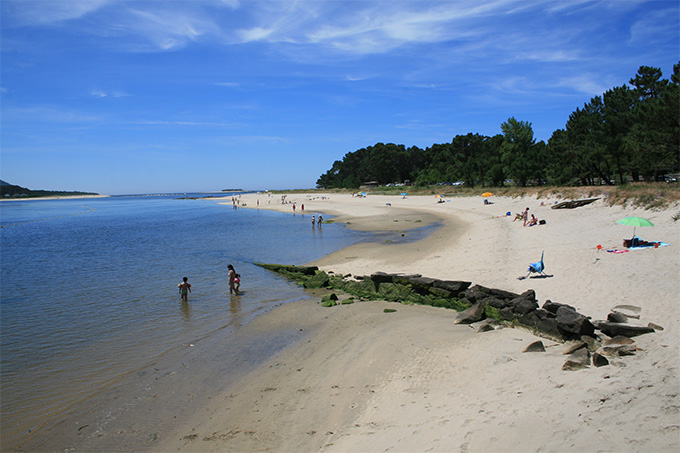 Playa de Lamiña - Camposancos. A Guarda