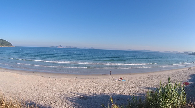 Playa de Patos. Ría de Vigo. Nigrán