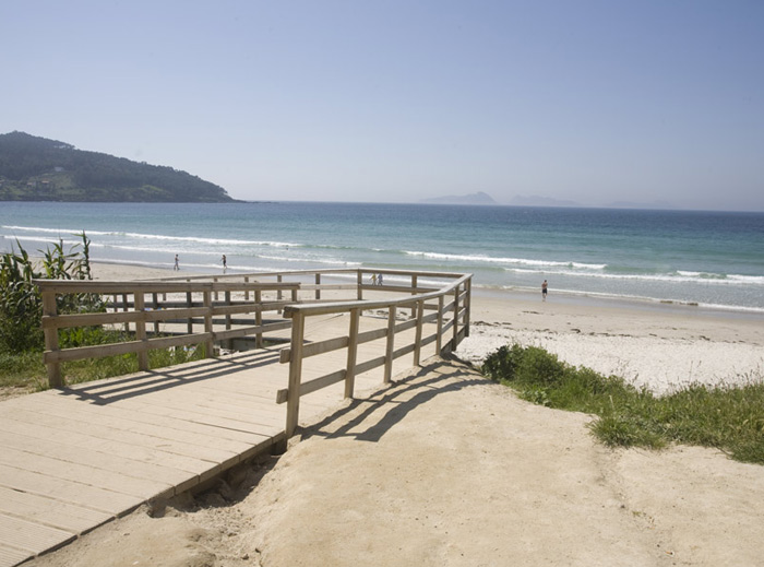 Playa de Patos. Ría de Vigo. Nigrán