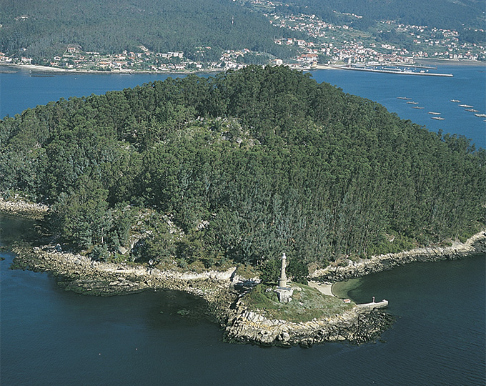 Playa A Dreira. Isla de Tambo