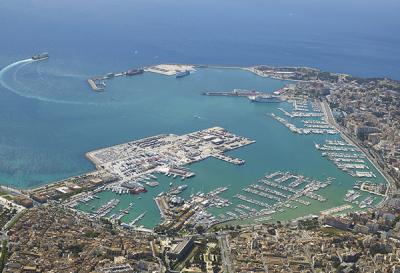 Puerto de Palma de Mallorca. 