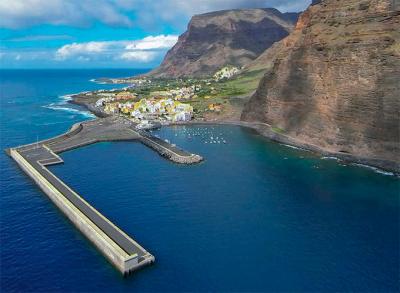 Puerto de Vueltas. Valle Gran Rey. La gomera