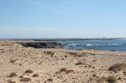 Costa Sur del faro de Jandía desde punta Pesebre