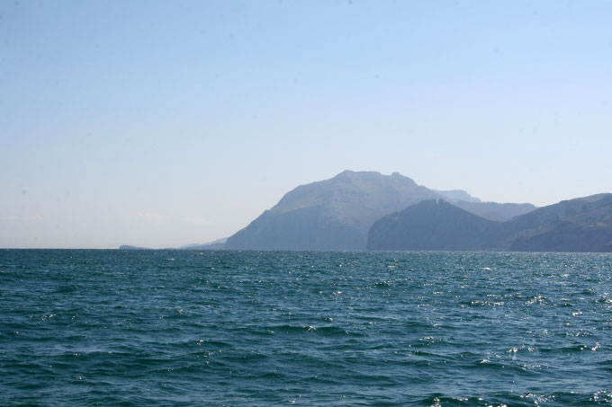 La costa a levante del Buciero