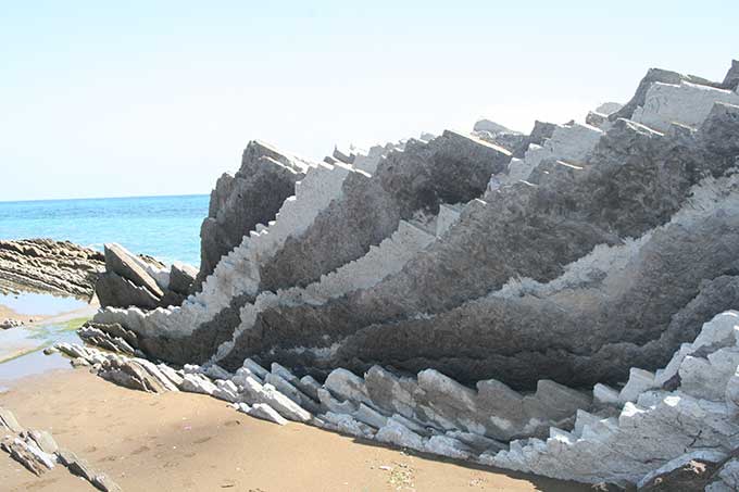 Flysch intermareal Deva - Zumaia