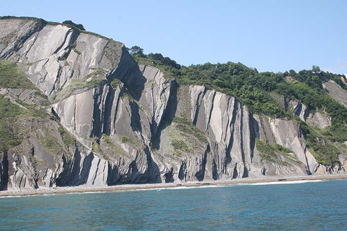 Flysch intermareal Deva - Zumaia