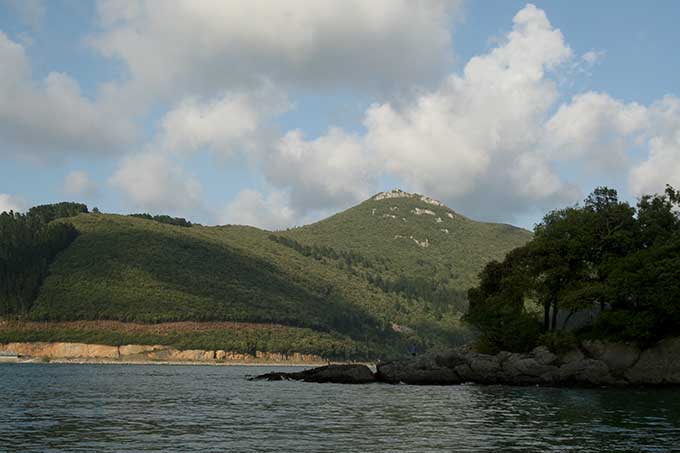 Punta N de la Isla de Txarramendi