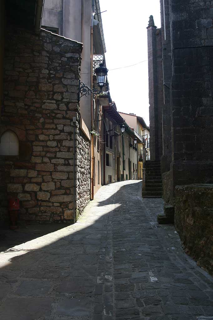 Calles estrechas en Zumaia