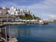 Puerto de Malpica. Entrada a la esclusa