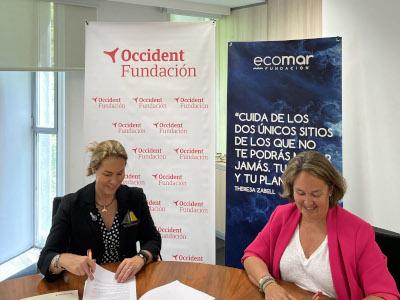 Fundación Occident renueva su compromiso con Fundación Ecomar y amplía el alcance de la colaboración