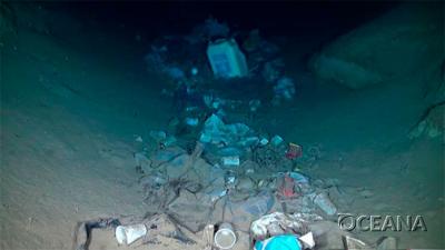 Oceana revela una plaga de plásticos en las profundidades marinas de Europa