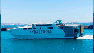  Baleària remotoriza el fast ferry Avemar Dos para reducir sus emisiones 
