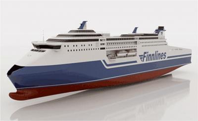  Finnlines encarga dos super ferries ecológicos en China 