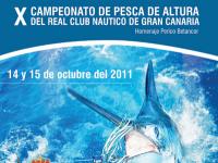El X Campeonato de Pesca de Altura del RCNGC, el 14 y el 15 de octubre, reunirá a unas quince embarcaciones 
