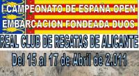 I Campeonato de España Open de Embarcación Fondeada por Duos.