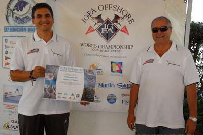 JUANJOS DEL RCN VALENCIA PARTICIPARÁ EN LA FINAL DEL MUNDIAL DE PESCA DESAFÍO RESPONSABLE CABO SAN LUCAS 2012