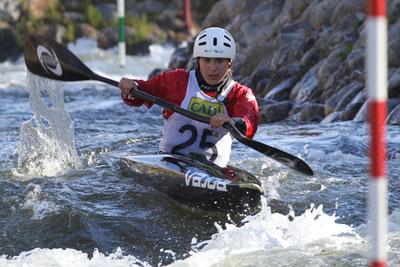 Antía Loira y Uxía González lucharon por las medallas en la Liga Nacional de Slalom Olímpico