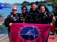 Berta Rodríguez del Fluvial Avión-Castrelo de Miño, se proclaman subcampeona de España en la Copa de España Master 