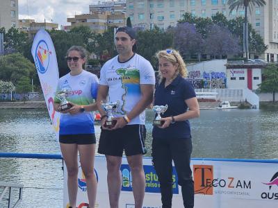 Dominio absoluto del club de mar Ría de Aldán en el campeonato de España infantil de piragüismo