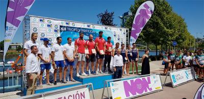 La escuela de piragüismo Ciudad de Pontevedra conquista el XIII trofeo Princesa de Asturias