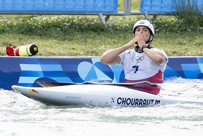 Maialen Chourraut consiguió salvar las semifinales de este domingo, pero un fallo en la puerta 2 le penalizó en la final. 