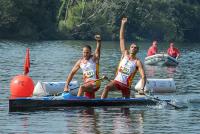 Oscar Graña y Diego Romero campeones del mundo de maratón en C2