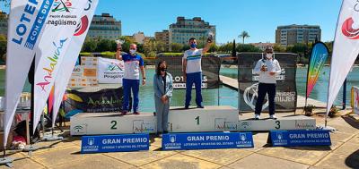 Piragüismo Aranjuez,  Kayak Tudense y  Náutico Sevilla, podio del  Campeonato de España de Invierno
