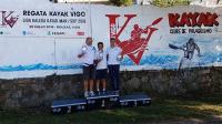 Club Piragüismo Cambados vence en la 2º Regata Kayak Vigo  