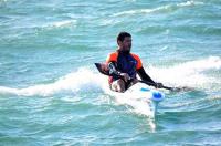 El canario Esteban Medina, único español, 14º en el mundial de Kayak de mar en Tahiti