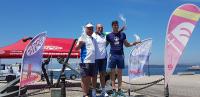 El club de mar Ría de Aldán vence en la III regata de kayak de mar
