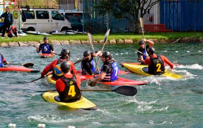 El Náutico de Rodeira gana el 1º Torneo de la Liga Gallega de Kayak Polo.