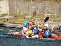 Liga gallega de Kayak polo: Rodeira B se impone en Verducido