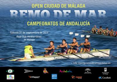 Campeonato de Andalucía y Open de Málaga de remo de mar