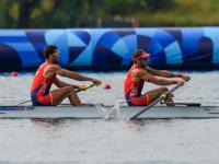 Diploma olímpico Jaime Canalejo y Javier García (Club Náutico Sevilla), quintos clasificados en dos sin timonel para mejorar el sexto puesto de Tokio.   