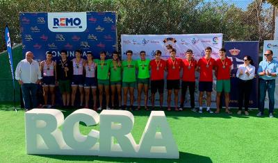  El remo andaluz logra 20 medallas en los Campeonatos de España de remo de mar, con protagonismo de Málaga, Sevilla y Cádiz