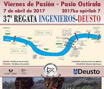 La 37ª edición de la Regata Ingenieros- Deusto ya tiene su cartel anunciador